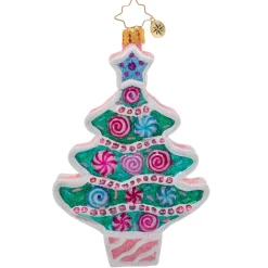 Christopher Radko Cr, Christmas Cookie Tree, 1021348, Radko^ Stocking / Skirt