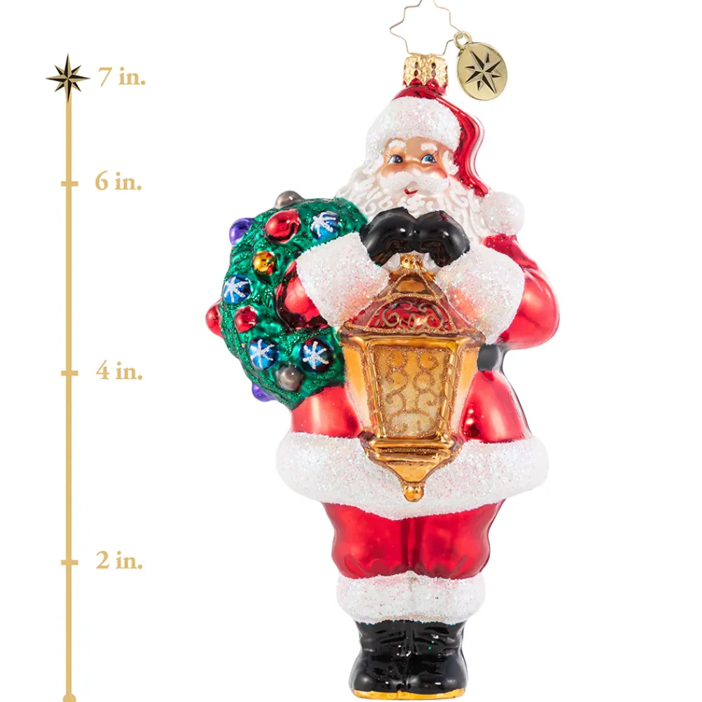 Christopher Radko Cr, Christmas' Leading Light, 1020783, ^ Blown Glass