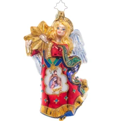 Christopher Radko Cr, Christmas Star Angel, 1021443, Radko^ Stocking / Skirt