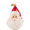 Christopher Radko Cr, Classic St Nick, Gem, 1020647, ^ Blown Glass