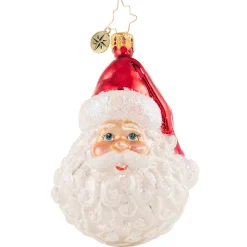 Christopher Radko Cr, Classic St Nick, Gem, 1020647, ^ Blown Glass