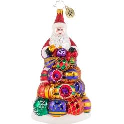 Christopher Radko Cr, Claus' Curated Collection, 1020746, ^ Glass