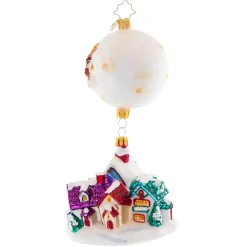 Christopher Radko Cr, Coming In For A Landing - 2023, 1021551, Radko^ Blown Glass