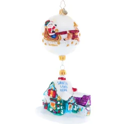 Christopher Radko Cr, Coming In For A Landing - 2023, 1021551, Radko^ Santas