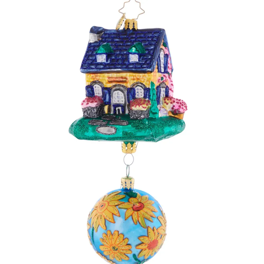 Christopher Radko Cr, Countryside Cottage, 1021606, Radko^ Stocking / Skirt