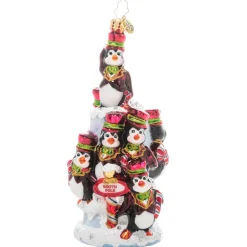 Christopher Radko Cr, Dapper Dancers, 1021252, Radko^ Blown Glass