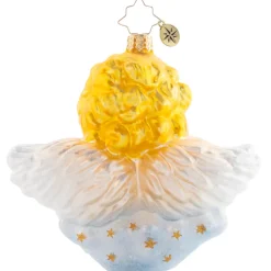 Christopher Radko Cr, Darling Guardian Angel, 1021531, Radko^ Blown Glass