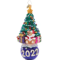 Christopher Radko Cr, Dated Classic Christmas, 1021147, ^ Stocking / Skirt