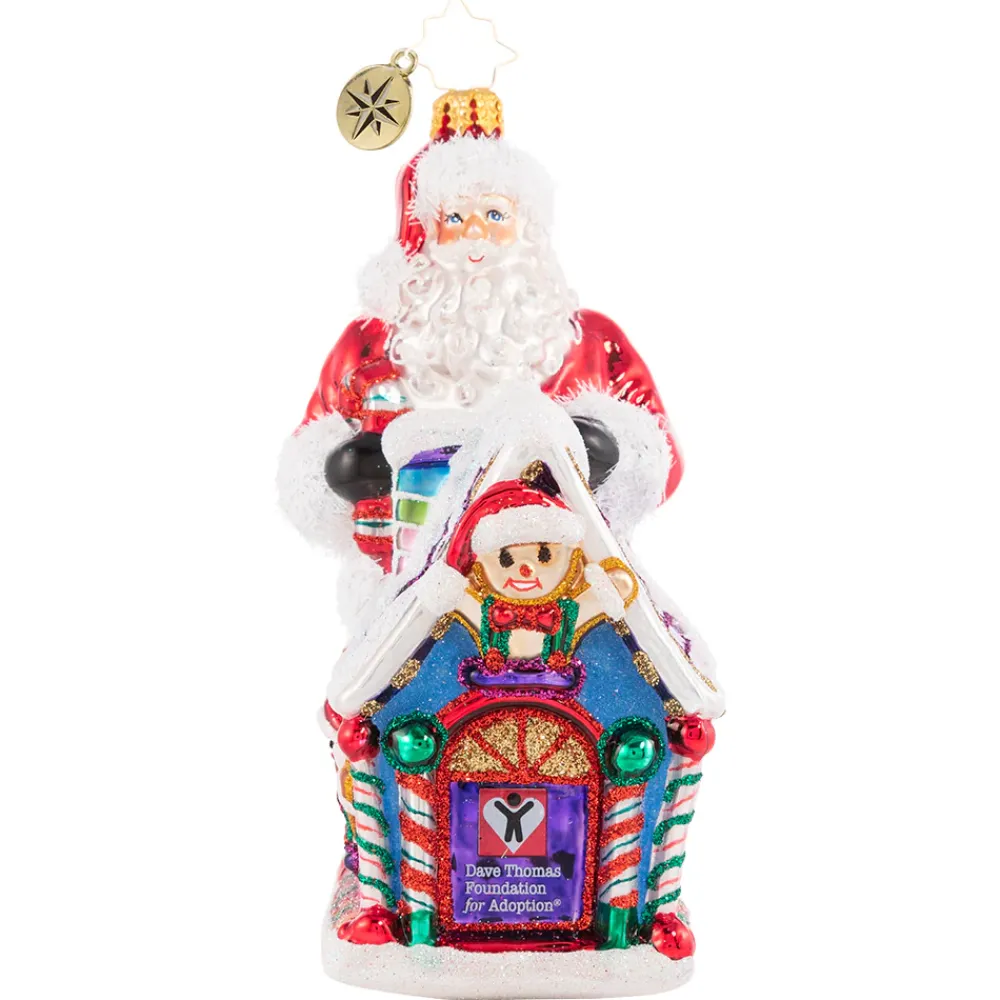 Christopher Radko Cr, Dave Thomas Adoption 2021, 1020703, ^ Stocking / Skirt