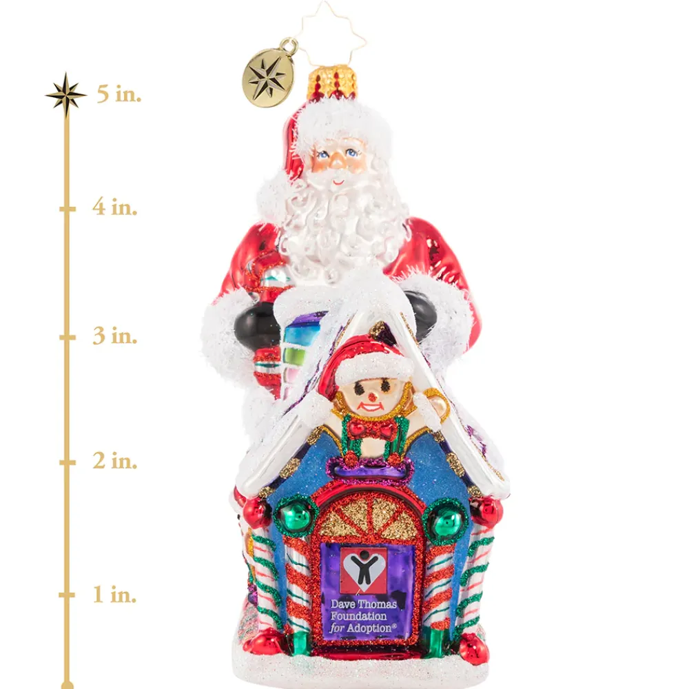 Christopher Radko Cr, Dave Thomas Adoption 2021, 1020703, ^ Stocking / Skirt