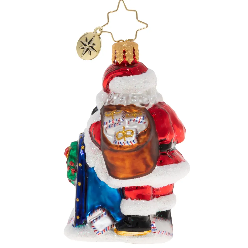 Christopher Radko Cr, Dear Santa Gem, 1020230, ^ Blown Glass