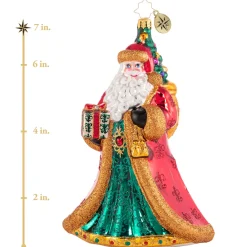 Christopher Radko Cr, Dreaming Of Evergreen, 1020607, ^ Glass