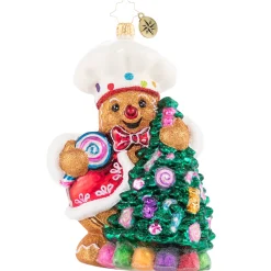 Christopher Radko Cr, Edible Evergreen Dream, 1020799, ^ Santas