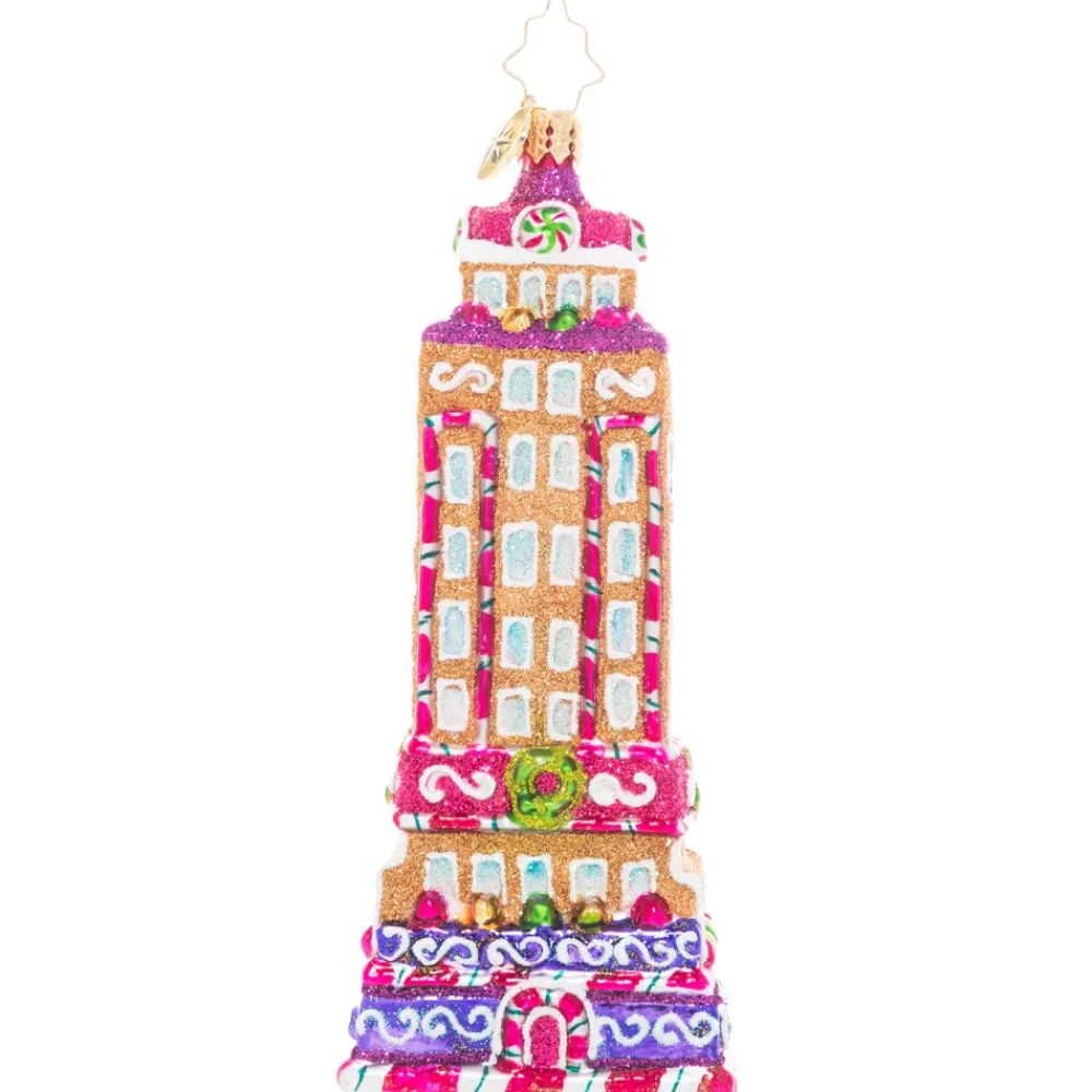 Christopher Radko Cr, Empire Sweet Building, 1021201, ^ Stocking / Skirt