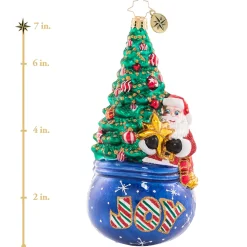 Christopher Radko Cr, Enough Joy To Go Around, 1020628, ^ Stocking / Skirt