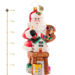 Christopher Radko Cr, Finishing Touches On Christmas!, 1020696, ^ Santas