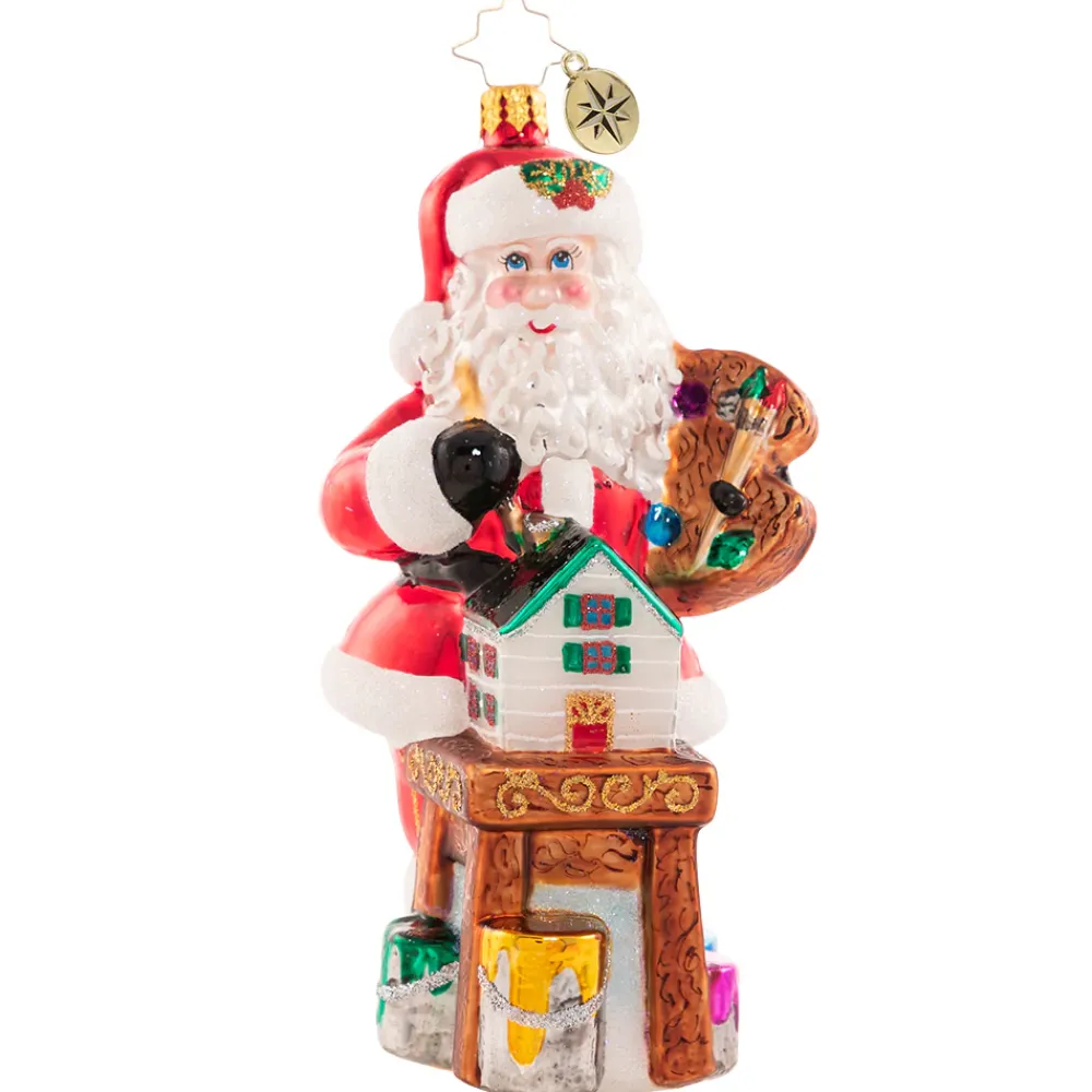 Christopher Radko Cr, Finishing Touches On Christmas!, 1020696, ^ Stocking / Skirt