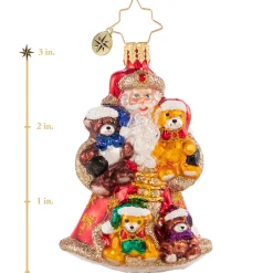 Christopher Radko Cr, Flush With Plush, Gem, 1020673, ^ Glass