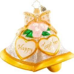 Christopher Radko Cr, Forever Together, 1020859, ^ Glass