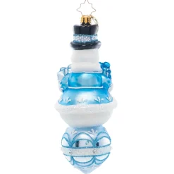 Christopher Radko Cr, Frosty Snow Fellow, 1021440, Radko^ Stocking / Skirt