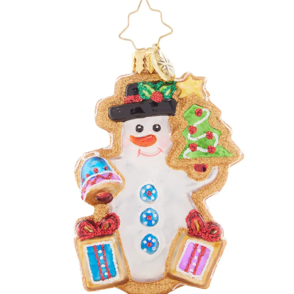 Christopher Radko Cr, Gingerbread Snowman Gem, 1021413, Radko. Gem^ Christopher Radko