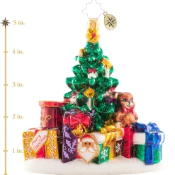 Christopher Radko Cr, Glee Under The Tree, 1020684, ^ Glass