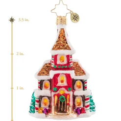 Christopher Radko Cr, Grandeur In Ginger Gem, 1020562, ^ Glass