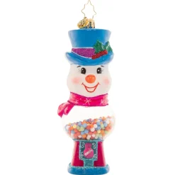 Christopher Radko Cr, Gumball Grins, 1021455, Radko^ Blown Glass