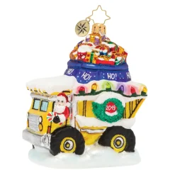 Christopher Radko Cr, Haulin' The Holidays, 1019893, ^ Santas