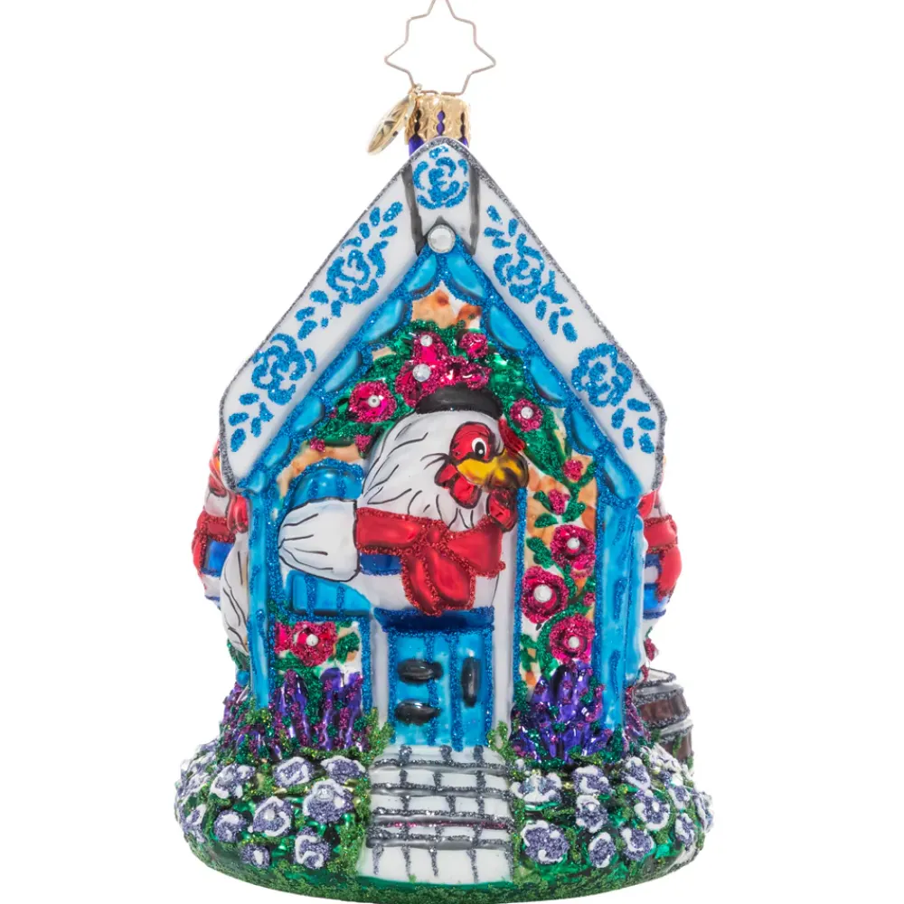 Christopher Radko Cr, Henhouse Holidays, 1021246, Radko^ Blown Glass