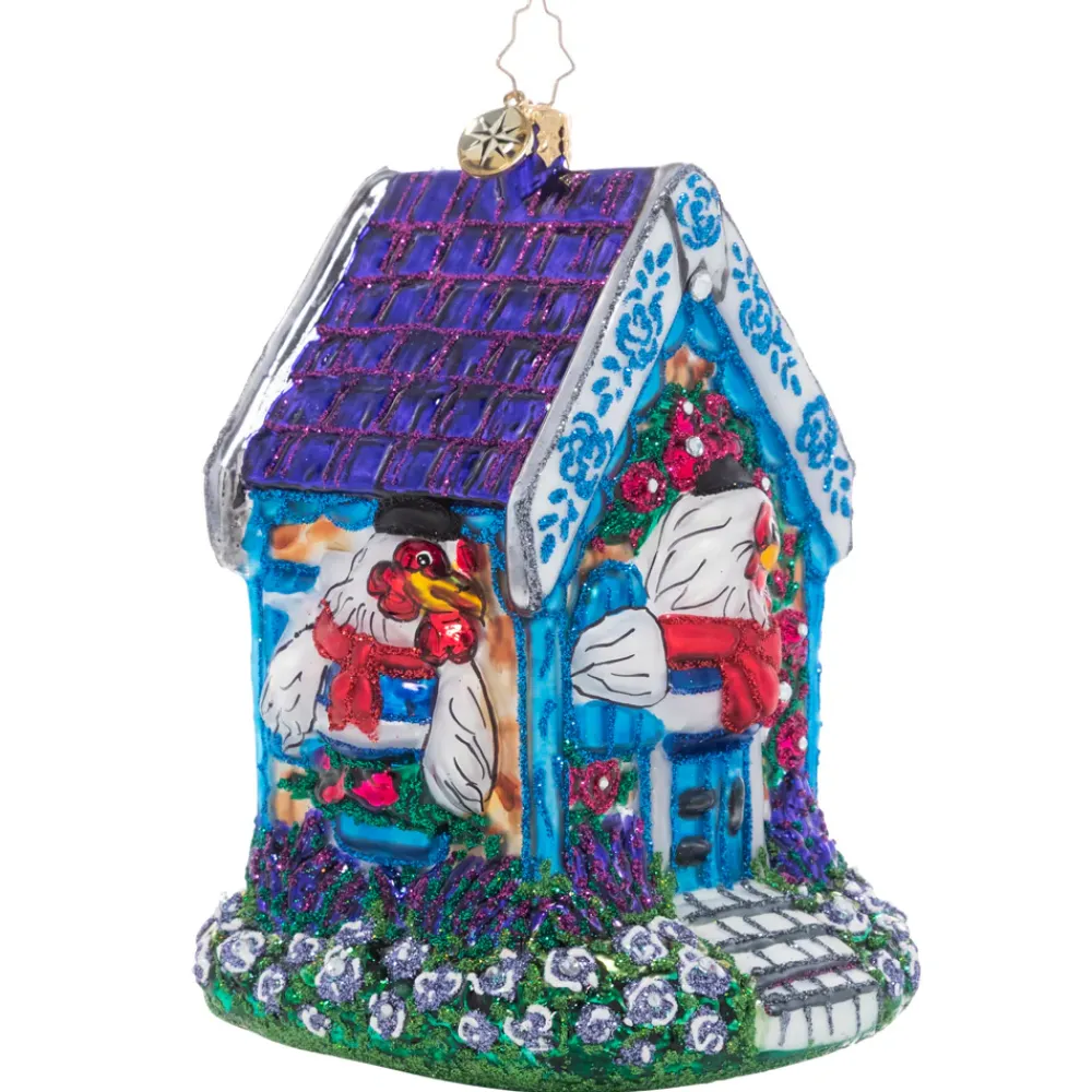 Christopher Radko Cr, Henhouse Holidays, 1021246, Radko^ Blown Glass