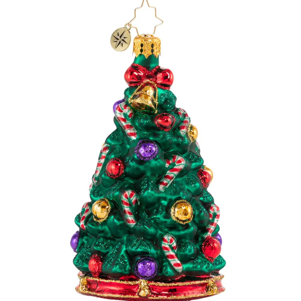 Christopher Radko Cr, High-Fashion Tannenbaum, 1020732, ^ Blown Glass