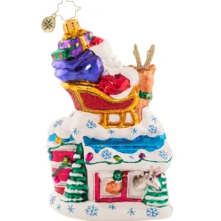 Christopher Radko Cr, Holiday Charm At The Farm, 1020623, ^ Santas