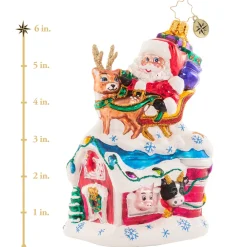 Christopher Radko Cr, Holiday Charm At The Farm, 1020623, ^ Glass