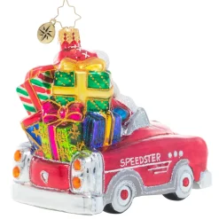 Christopher Radko Cr, Holiday Hot Rod, 1020970, Radko^ Stocking / Skirt