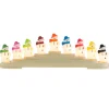 Christopher Radko Cr, Holiday Splendor 9 Count Snowman Light Candolier, 4027595, ^ Stocking / Skirt