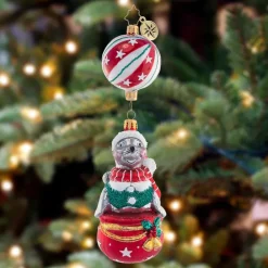 Christopher Radko Cr, It's A Seal-Abration, 1021377, Radko^ Blown Glass