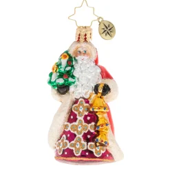 Christopher Radko Cr, Jingle For All To Hear Gem, 1020246, ^ Santas