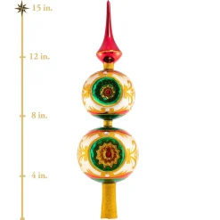 Sale Cr, Luxury Abounds Finial, 1020867, Christmas Story