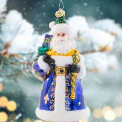 Christopher Radko Cr, Lynn's Luxurious St. Nick, 1021683, Radko^ Christopher Radko