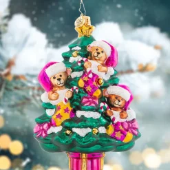 Christopher Radko Cr, Merry Christmas Baby! Pink, 1021590, Radko^ Christopher Radko