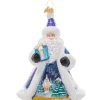 Christopher Radko Cr, Midnight Elegance 2022 Santa, 1021157, Radko^ Blown Glass