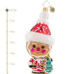 Christopher Radko Cr, Molasses, Spice, And Everything Nice!, 1020711, ^ Glass