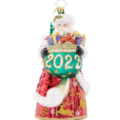 Christopher Radko Cr, New Year Nice List, 1021631, Radko^ Santas