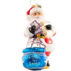 Christopher Radko Cr, Notes For Nick, 1020870, ^ Santas