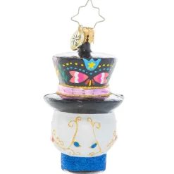 Christopher Radko Cr, One Dapper Calavera Gem, 1021050, ^ Christopher Radko