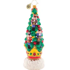 Christopher Radko Cr, One Spruced Up Nutcracker, 1020747, ^ Glass