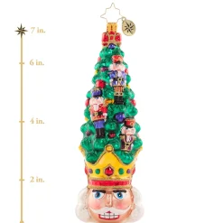 Christopher Radko Cr, One Spruced Up Nutcracker, 1020747, ^ Glass