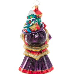 Christopher Radko Cr, Patron Saint Of Christmas, 1021069, Radko^ Blown Glass