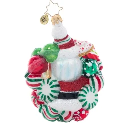 Department 56 Cr, Peppermint Dreams Santa, 1021503, Radko^ Santas